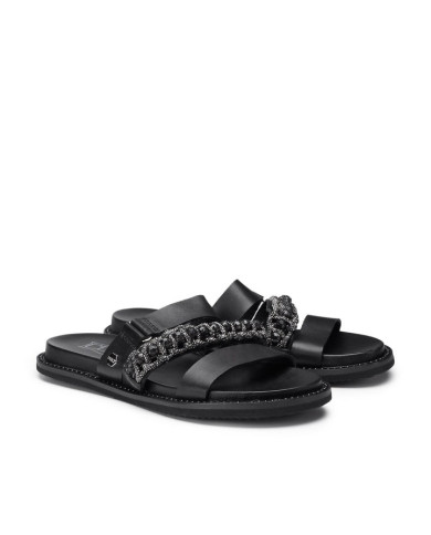 SANDALO CULT DONNA ROSHELLE 4490 SANDAL W LEATHER BLACK CLW449000