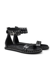 SANDALO CULT DONNA ROSHELLE 3885 SANDAL W LEATHER BLACK WITH STUDS CLW388500