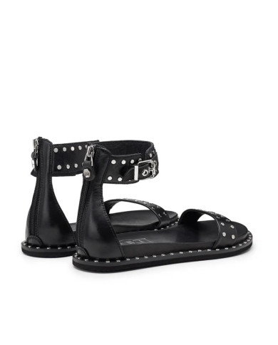 SANDALO CULT DONNA ROSHELLE 3885 SANDAL W LEATHER BLACK WITH STUDS CLW388500