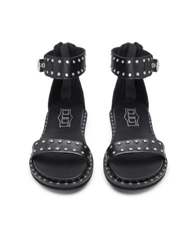 SANDALO CULT DONNA ROSHELLE 3885 SANDAL W LEATHER BLACK WITH STUDS CLW388500