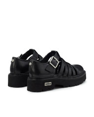 MOCASSINO CULT DONNA SLASH 4210 LOW W LEATHER BLACK CLW421000