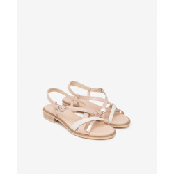 SANDALO CON TACCO NEROGIARDINI DONNA SPARTA OSSO T.BRILL PHARD ARMENIA CIPRIA TR BEVAGNA 592 BEIGE E615890D/713