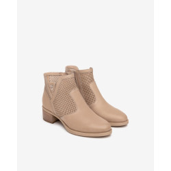 TRONCHETTI NEROGIARDINI DONNA ELBA CHAMPAGNE ELBA CHAMPAGNE TR BRESCIA 894 NATURALE TACCO 5CM E512660D/439