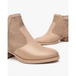 TRONCHETTI NEROGIARDINI DONNA ELBA CHAMPAGNE ELBA CHAMPAGNE TR BRESCIA 894 NATURALE TACCO 5CM E512660D/439