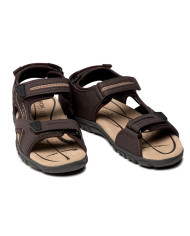 SANDALI UOMO U S.STRADA D - DBK+SCAM.SINT. BROWN/SAND U8224D 050AU C0705