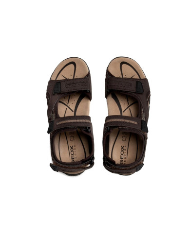 SANDALI UOMO U S.STRADA D - DBK+SCAM.SINT. BROWN/SAND U8224D 050AU C0705