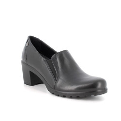 SLIP-ON ENVAL SOFT DONNA IN PELLE NERO CON TACCO 6,3CM 6754800