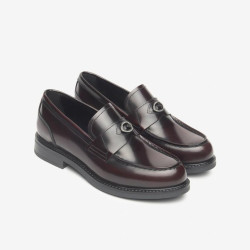 MOCASSINO NEROGIARDINI DONNA ASCOT ASPORT BORDO'  TR ESTELLA COLLEGE I513960D/613