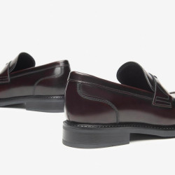 MOCASSINO NEROGIARDINI DONNA ASCOT ASPORT BORDO'  TR ESTELLA COLLEGE I513960D/613