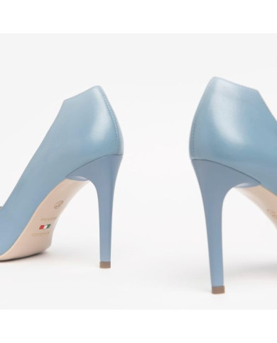 DECOLLETE' NEROGIARDINI DONNA NAPPA PANDORA ACQUA E218330DE/244