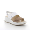 SANDALO CON ZEPPA IGI&CO DONNA NAB.LIS/NAPPA S MARMOTTA/BIANCO 7666500
