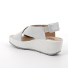 SANDALO CON ZEPPA IGI&CO DONNA SCAMOSCIATO ARGENTO 5668844
