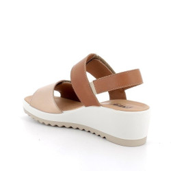 SANDALO CON ZEPPA ENVAL SOFT DONNA FIO.BO.OME/NAPP CHAMPAGNE/BEIGE 7778822