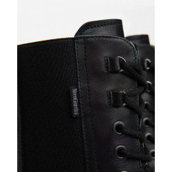 ANFIBI NEROGIARDINI DONNA IN PELLE GUANTO NERO TR RIVALBA GRESSAN2 I411943D/100