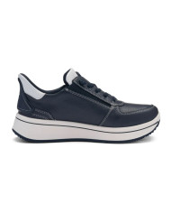 SNEAKERS ARA SHOES GAUCHOCALF,CRUNCHLACK SAPPORO 3.0 BLAU WEISS 12-27554-14 