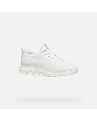 SNEAKERS GEOX DONNA  D SPHERICA PLUS A - TES.MAG+SI WHITE  D557MA 06KBC C1000