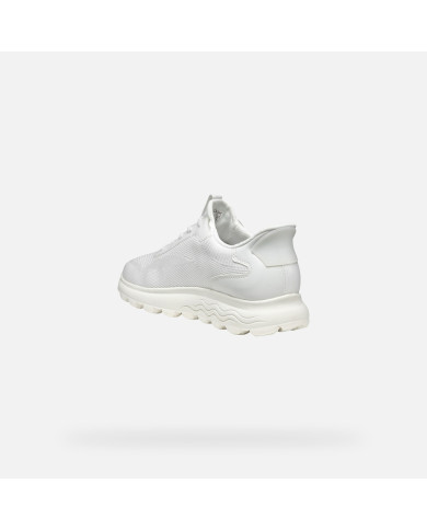 SNEAKERS GEOX DONNA  D SPHERICA PLUS A - TES.MAG+SI WHITE  D557MA 06KBC C1000