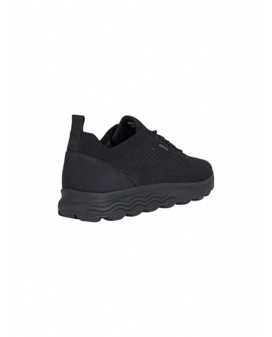 SNEAKERS GEOX UOMO U SPHERICA A - TESS. A MAGLIA BLACK U15BYA 0006K C9997