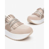 SNEAKERS NEROGIARDINI DONNA PELLE TELA FEMME E409815D/677P