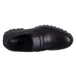 MOCASSINO IGI&CO DONNA VITELLO RUSTY/NERO 2650000