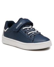 SNEAKERS GEOX BAMBINO DJROCK  NAVY/WHITE J355VA 054FU C4211 TG:36,37,38,39