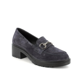 MOCASSINO CON TACCO IGI&CO DONNA SCAM.SUPER10/12 BLU  4651533