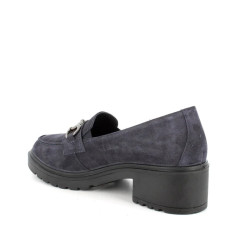 MOCASSINO CON TACCO IGI&CO DONNA SCAM.SUPER10/12 BLU  4651533