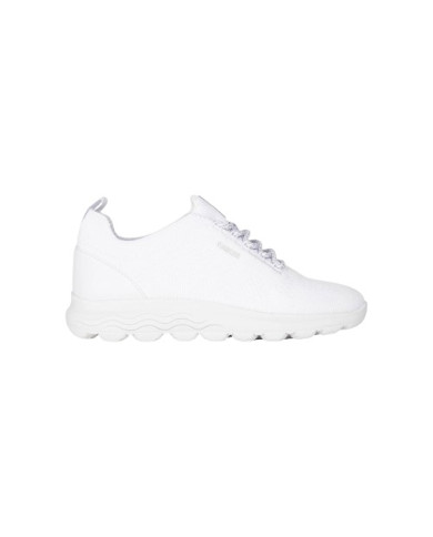SNEAKERS GEOX DONNA SPHERICA IN TESSUTO WHITE D15NUA 0006K C1000