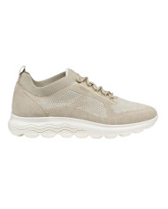 SNEAKERS GEOX DONNA  D SPHERICA E - TESS. A MAGLIA  LT TAUPE  D55NUE 09T22 C6738