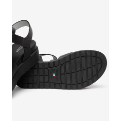 SANDALO NEROGIARDINI DONNA IN PELLE GUANTO NERO TR PAMPLONA 9681/001 E 617050D/100