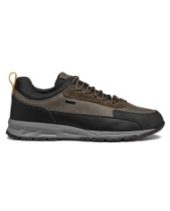 SNEAKERS GEOX UOMO U DORAY B ABX B - TUMB.SYNT.LE MILITARY/BLACK U260MB 0BUME C0498