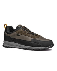 SNEAKERS GEOX UOMO U DORAY B ABX B - TUMB.SYNT.LE MILITARY/BLACK U260MB 0BUME C0498