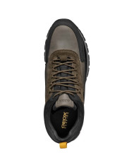 SNEAKERS GEOX UOMO U DORAY B ABX B - TUMB.SYNT.LE MILITARY/BLACK U260MB 0BUME C0498
