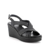 SANDALO CON ZEPPA IGI&CO DONNA PELLE NERO 5673600