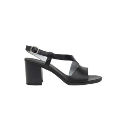 SANDALI CON TACCO NEROGIARDINI DONNA TAMIGI NERO TR AULLA NERO TACCO 7CM E410440D/100