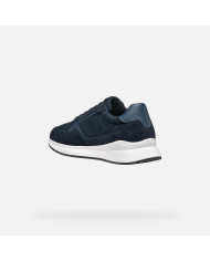 SNEAKERS GEOX UOMO U BRANTHON A - SCAM.+TESSUTO NAVY  U55LCA 02211 C4002