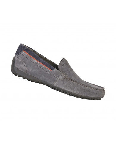 MOCASSINO GEOX UOMO U SNAKE MOC B SUEDE GREY U0207B 00022 C1996