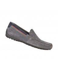 MOCASSINO GEOX UOMO U SNAKE MOC B SUEDE GREY U0207B 00022 C1996