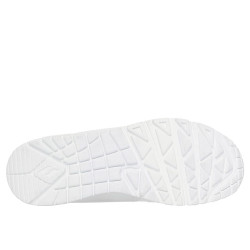 SNEAKERS SKECHERS DONNA UNO - BANKSIA LUXE 177118 WHT