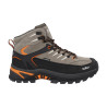 SCARPA DA TREKKING CMP UOMO RIGEL 2.0 MID WP TREKKING SHOE DESERTO FLAME 3Q19367 06PV