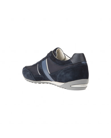 SNEAKERS GEOX UOMO U WELLS A - SCAM.+TESSUTO NAVY U82T5A 02211 C4002