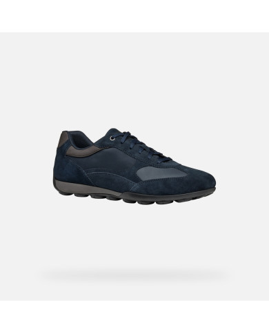 SNEAKERS GEOX UOMO  U SNAKE 2.0  SCAM. TESSUTO  NAVY U45GXC 02211 C4064