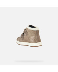 SNEAKERS GEOX BAMBINA B TROTTOLA G. WPF A - SC.BR+SC SMOKE GREY  B364ZA 7722 C9006/B TG:24/27