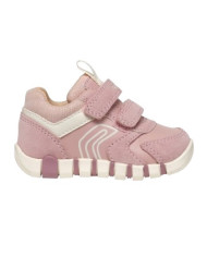 SNEAKERS PRIMI PASSI GEOX BAMBINA B IUPIDOO G. C - GBK+SCAM. OLD ROSE/IVORY 19/26 B3558C 05422 C8047