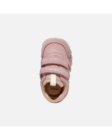 SNEAKERS PRIMI PASSI GEOX BAMBINA B IUPIDOO G. C - GBK+SCAM. OLD ROSE/IVORY 19/26 B3558C 05422 C8047