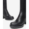 STIVALI NEROGIARDINI DONNA IN PELLE GUANTO NERO TR PONZA TACCO 8 CM I411855D/100