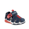 SANDALO PRIMIGI PRIMI PASSI BAMBINO T.RETE/NAPPA PU NAVY 1456155          