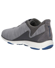 SNEAKERS UOMO U NEBULA A MESH NAPPA GREY U25D7A 01485 C1006