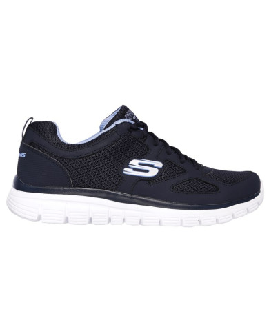 SNEAKERS SKECHERS UOMO BURNS - AGOURA BLU 52635 NVY