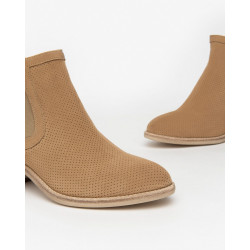 TRONCHETTI NEROGIARDINI DONNA IN SUEDE AMBRA E409780D/424